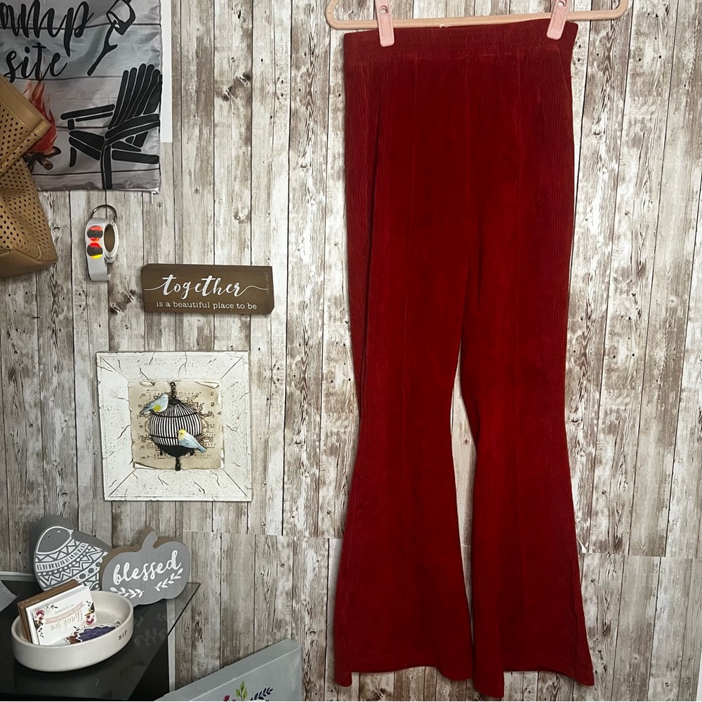 Aerie Groove On Corduroy‎ Flare Pants - Small
